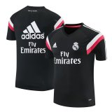 Retro Real Madrid Training  Black 1:1 Quality Soccer Jersey   2014-2015