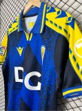 Retro Cadiz Home Fans  1:1 Quality Soccer Jersey   25-26