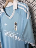 Retro Real Oviedo Home Fans 1:1 Quality Soccer Jersey   25-26
