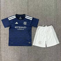 New York City Away Kids Fans 1:1 Quality Soccer Jersey  26-27