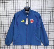 Colombia Windbreaker  Blue 1:1 Quality Soccer Jersey  26-27 (2026)