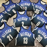 Brooklyn Nets  ALL-STAR Blue #2 IRVING 1:1 Quality NBA  Season Jerseys 2023