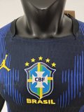 Brazil Away Long Sleeve  player 1:1 Quality Soccer Jersey  26-27 (2026)
