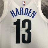 Brooklyn Nets City Edition White  #13 HARDEN 1:1 Quality NBA  Season Jerseys 2023