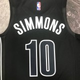 Brooklyn Nets Black #10 SIMMONS 1:1 Quality NBA  Season Jerseys 2023