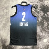 Brooklyn Nets  ALL-STAR Blue #2 IRVING 1:1 Quality NBA  Season Jerseys 2023