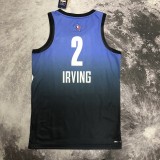 Brooklyn Nets  ALL-STAR Blue #2 IRVING 1:1 Quality NBA  Season Jerseys 2023