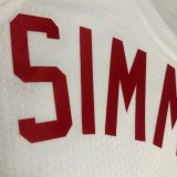 Brooklyn Nets Retro  White  #10  SIMMONS 1:1 Quality NBA  Season Jerseys 2023