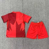 Canada  Home Kids Fans 1:1 Quality Soccer Jersey  26-27 (2026)