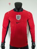 England  Away Long Sleeve Player 1:1 Quality Soccer Jersey  26-27 (2026)