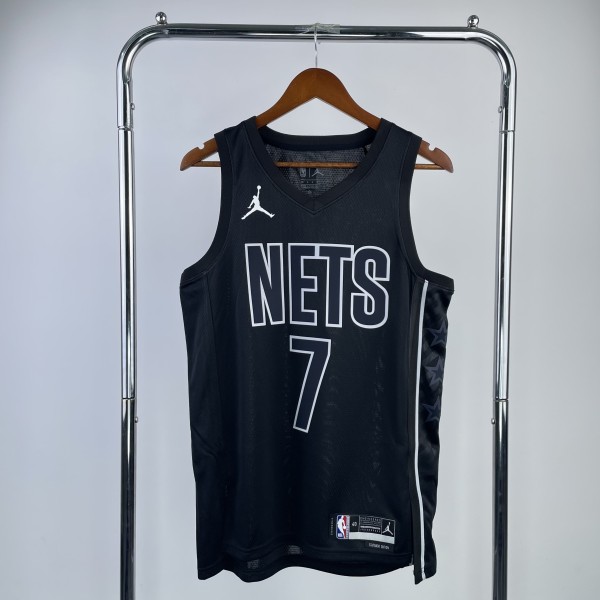 Brooklyn Nets Black #7 DURANT 1:1 Quality NBA  Season Jerseys 2023