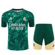 Real Madrid  Training Green With Pants Sets (16-2XL) 1:1 Quality Soccer Jersey  26-27（2026）