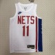 Brooklyn Nets Retro  White  #11 IRVING 1:1 Quality NBA  Season Jerseys 2023