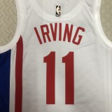 Brooklyn Nets Retro  White  #11 IRVING 1:1 Quality NBA  Season Jerseys 2023