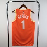 Cleveland Cavaliers Orange City Edition #1 HARDEN  1:1 Quality NBA  Season Jerseys 2026