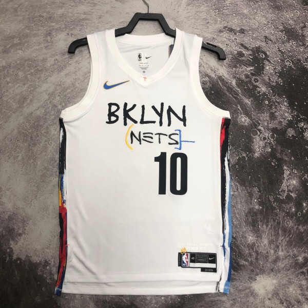 Brooklyn Nets City Edition White  #10 SIMMONS 1:1 Quality NBA  Season Jerseys 2023