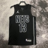 Brooklyn Nets Black #13 HARDEN 1:1 Quality NBA  Season Jerseys 2023