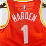 Cleveland Cavaliers Orange City Edition #1 HARDEN  1:1 Quality NBA  Season Jerseys 2026