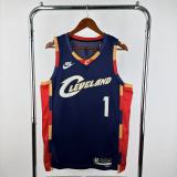 Cleveland Cavaliers  Retro Blue  #1 HARDEN  1:1 Quality NBA  Season Jerseys 2026
