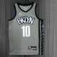 Brooklyn Nets Grey #10  SIMMONS 1:1 Quality NBA  Season Jerseys 75 Year