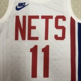 Brooklyn Nets Retro  White  #11 IRVING 1:1 Quality NBA  Season Jerseys 2023