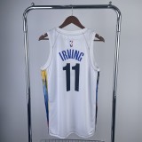 Brooklyn Nets City Edition White  #11 IRVING 1:1 Quality NBA  Season Jerseys 2023