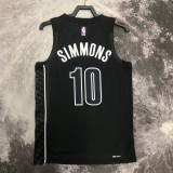 Brooklyn Nets Black #10 SIMMONS 1:1 Quality NBA  Season Jerseys 2023