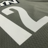 Brooklyn Nets Grey #12 HARRIS 1:1 Quality NBA  Season Jerseys 75 Year