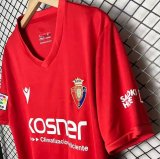 Retro CA Osasuna Home  Fans 1:1 Quality Soccer Jersey  25-26
