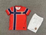 Norway  Home Kids  Fans 1:1 Quality Soccer Jersey 26-27 (2026)