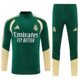 Real Madrid Training Tracksuit Green (Kids And Man 16-2XL)  1:1  25-26
