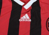 Retro AC Milan Home Long Sleeve Kids  1:1 Quality Soccer Jersey 2009-2010