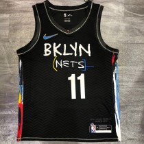 Brooklyn Nets City Edition graffiti Black #11 IRVING 1:1 Quality NBA  Season Jerseys 2021