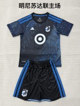 Minnesota United FC  Home Fans Kits  1:1 Quality Soccer Jersey  26-27  (kids and man 16-2XL )