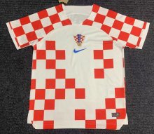 Croatia  Home Fans 1:1 Quality Soccer Jersey  2022