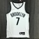 Brooklyn Nets White #7 DURANT 1:1 Quality NBA  Season Jerseys 75 Year