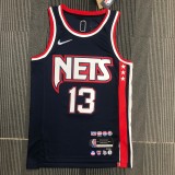 Brooklyn Nets City Edition Black #13  HARDEN 1:1 Quality NBA  Season Jerseys 2022