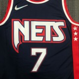 Brooklyn Nets City Edition Black #7 DURANT 1:1 Quality NBA  Season Jerseys 2022