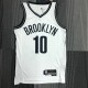 Brooklyn Nets White #10  SIMMONS 1:1 Quality NBA  Season Jerseys 75 Year
