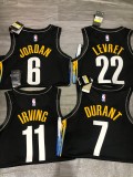 Brooklyn Nets City Edition graffiti Black #7 DURANT 1:1 Quality NBA  Season Jerseys 2021