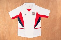 Retro Usa America  Home 1:1 Quality Soccer Jersey 2002