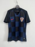 Retro Croatia  Away  1:1 Quality Soccer Jersey 2018