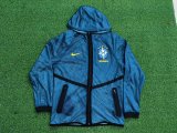 Brazil Windbreaker Blue 1:1 Quality Soccer Jersey  26-27 （2026）