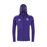 Manchester United Windbreaker  Purple 1:1  26-27