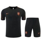 Netherlands Training Black With Pants Sets (16-2XL) 1:1 Quality Soccer Jersey  26-27（2026）