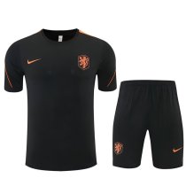 Netherlands Training Black With Pants Sets (16-2XL) 1:1 Quality Soccer Jersey  26-27（2026）