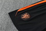 Netherlands Training Black With Pants Sets (16-2XL) 1:1 Quality Soccer Jersey  26-27（2026）