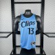 Los Angeles Clippers City Edition #13 GEORGE  Blue NBA Jerseys  2025