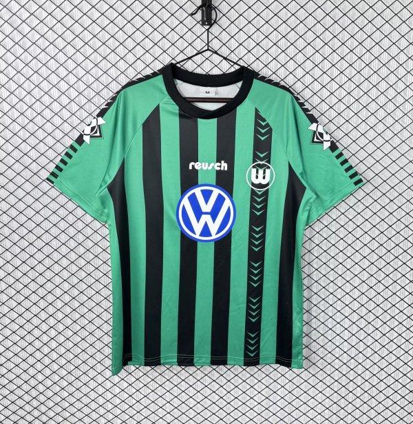 Retro Wolfsburg  Away Fans 1:1 Quality Soccer Jersey  1994-1995