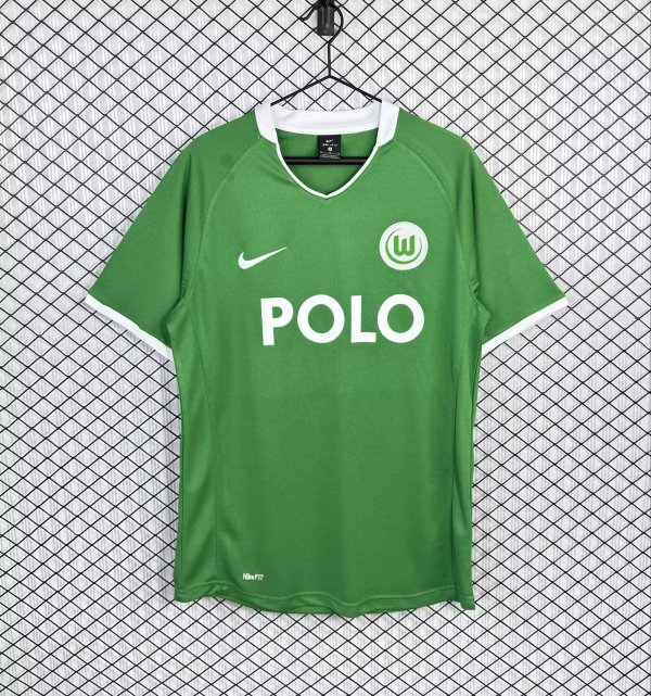 Retro Wolfsburg  Home Fans 1:1 Quality Soccer Jersey  2008-2009